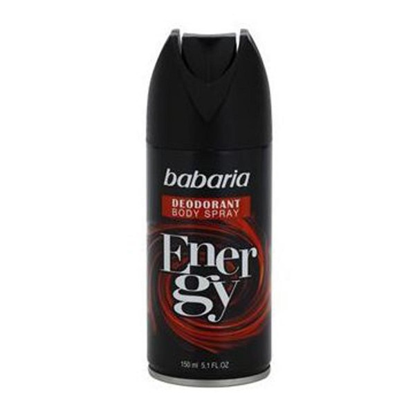 Babaria energy desodorante 150ml vaporizador