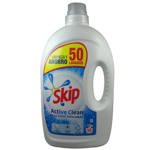 Skip Active Clean detergente 50 lavados