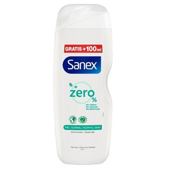 Sanex gel de ducha Zero 600 + 100 ml GRATIS