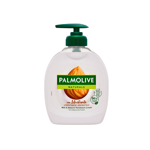 Palmolive jabón de manos dosificador Leche & Almendra 300 ml